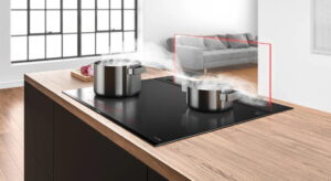 Bosch inductiekookplaat GlassDraft - DownDraft afzuiging Bosch inductiekookplaat GlassDraft - DownDraft afzuiging