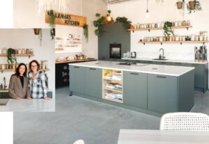 Eindresultaat: Foodinfluencer Lenna Omrani keuken ontwerp van I-KOOK keukencoach Jessica