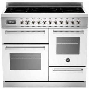 Bertazzoni Professional Series inductie fornuis met 2 ovens voor de landelijke moderne keuken 