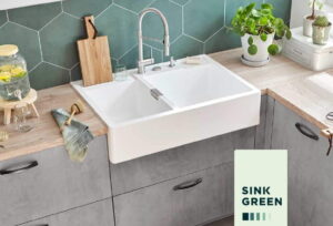 Duurzame spoelbakken: Cristadur Green Line wit Pure White spoelbak