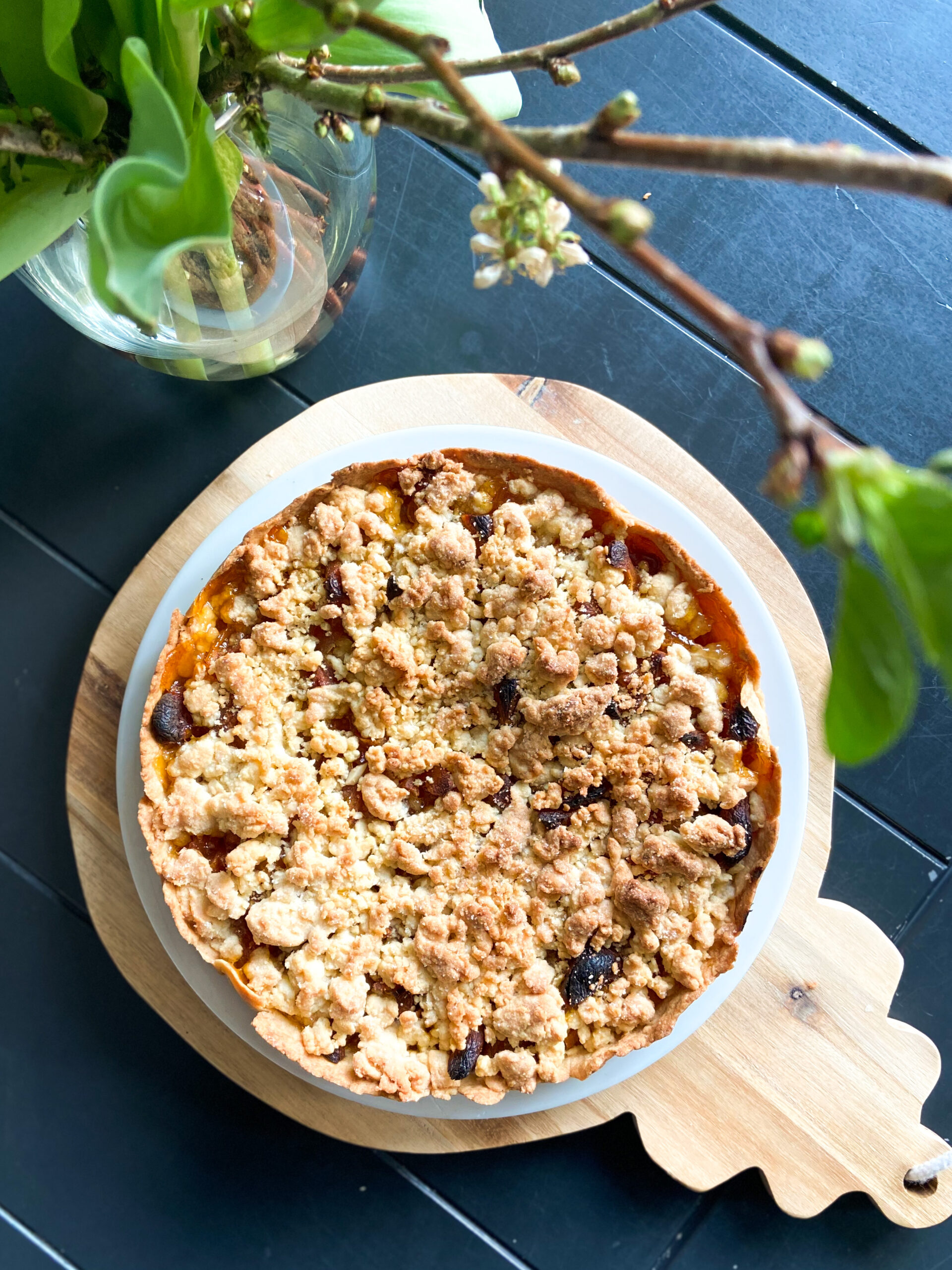 Abrikozen crumble recept: fris & fruitige crumble maken