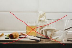 Een kindvriendelijke keuken is een opgeruimde keuken, MiVargof, Pixabay