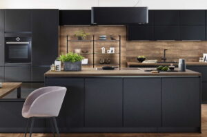 Wandrek keukenblad, Nobilia keuken Touch 340