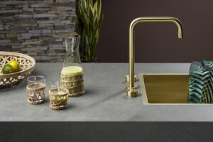 Betonlook aanrechtblad, DecorTop Clay laminaat keukenblad
