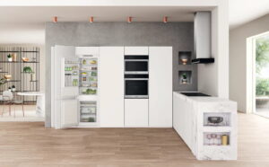 Whirlpool geïntegreerde koel-vriescombinatie energielabel C