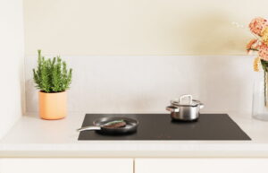 Pelgrim inductiekookplaat 80 cm mat zwart Saffier glas