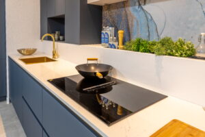 Bosch inductiekookplaat met afzuiging